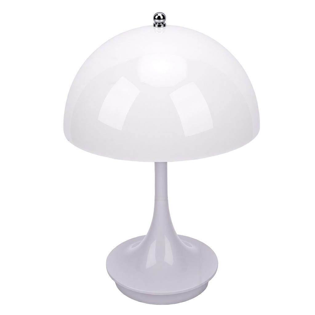 Nordic Mushroom Table Lamp Bud Shape Ambient Light 3 Color Touch Control Lamp Rechargeable USB Battery Powered for