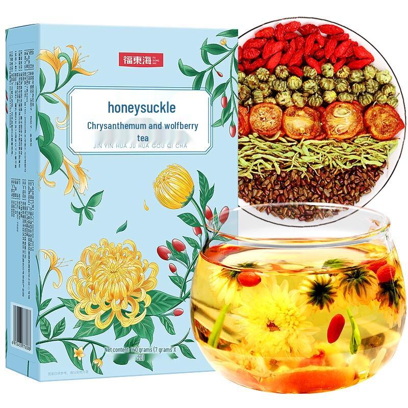 Fudonghai Herbal Health Teas & Ingredients