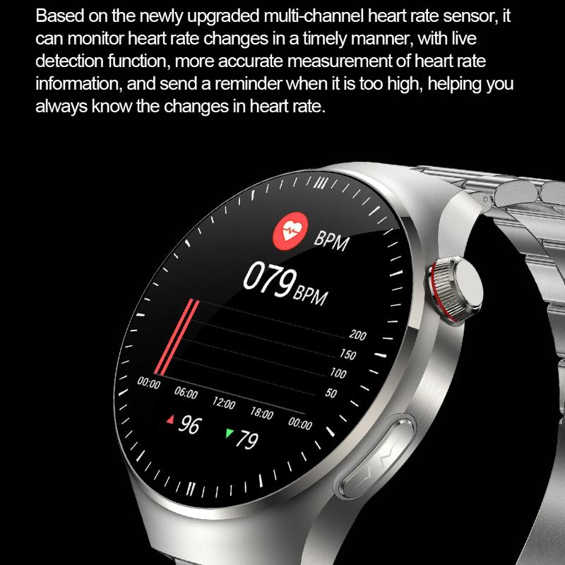 2025 Neue Präzise Blutfette Harnsäure Smartwatch Für Männer EKG+PPG Uhr Outdoor Sport Bluetooth Anruf Gesundheit Smartwatches