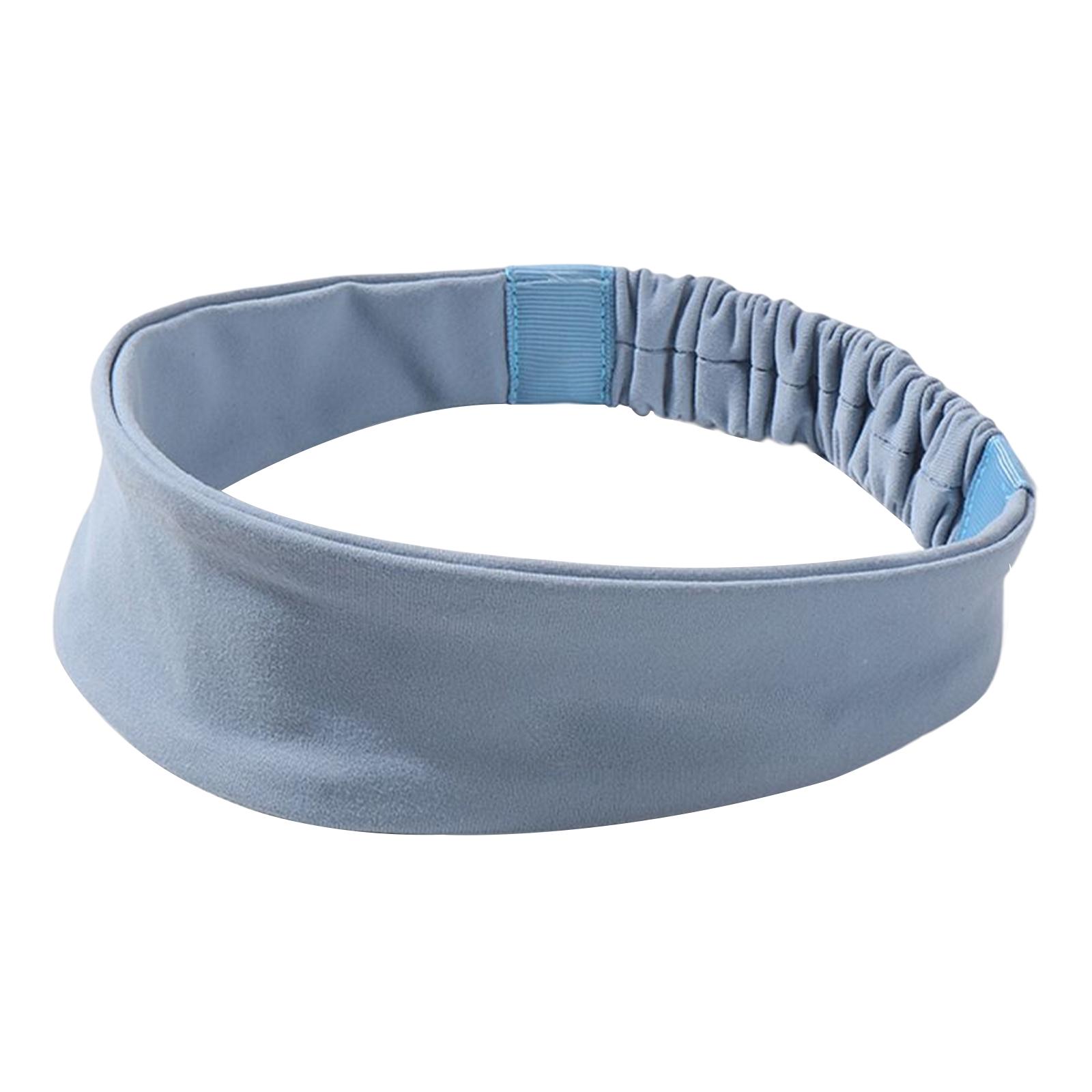 

Outdoor Headband Elastic Sweatband Non Slip Breathable Stretch Belt Hairband for синій