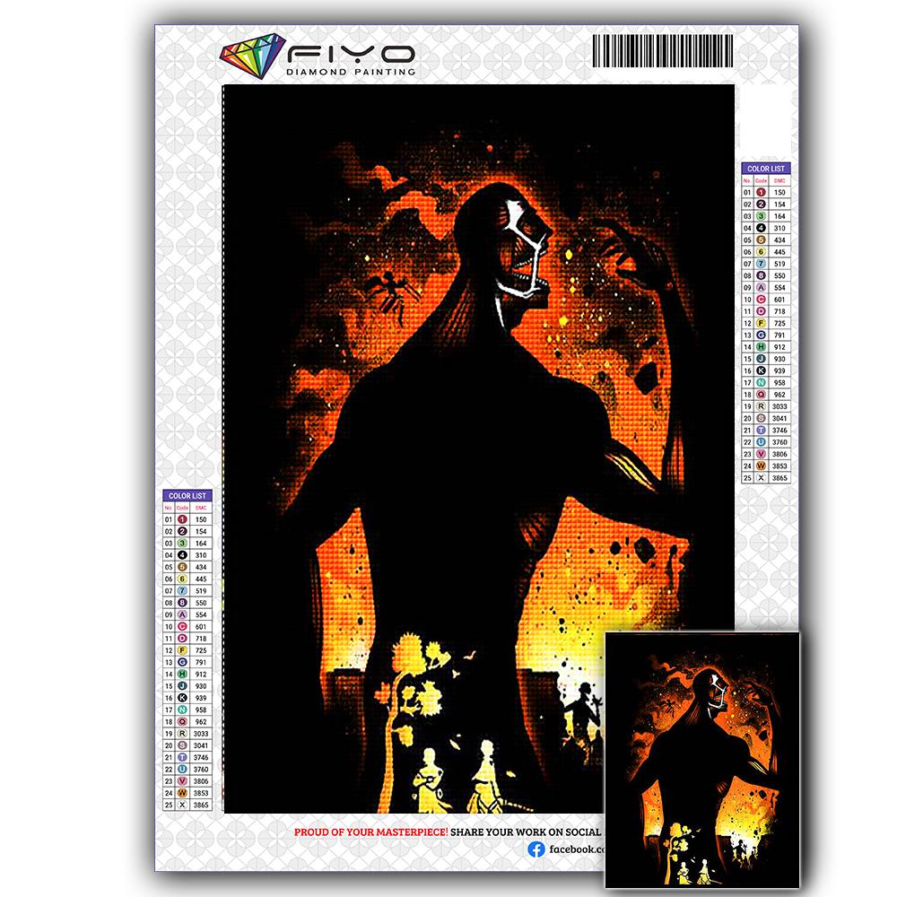 5D Diamond Embroidery Fairy Tale Full Square Diamond Painting Cartoon Diamond Mosaic Sunset Picture of Rhinestone Home Decor