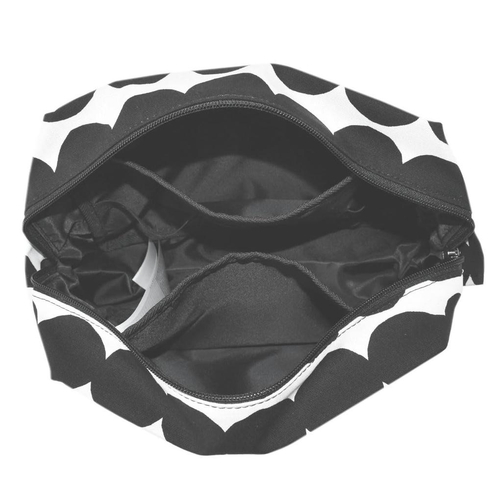 Marimekko Vilja Pouch 047197 047203 047246 RASYMATTO.White.Black (190) [Parallel Import]