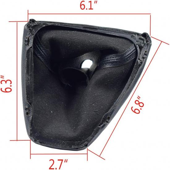 Auto Real Leather Gear Stick Shift Knob Lever Shifter Gaiter Boot Dust-Proof Cover Fit for BMW E90 E91 E92 E93 Car Styling
