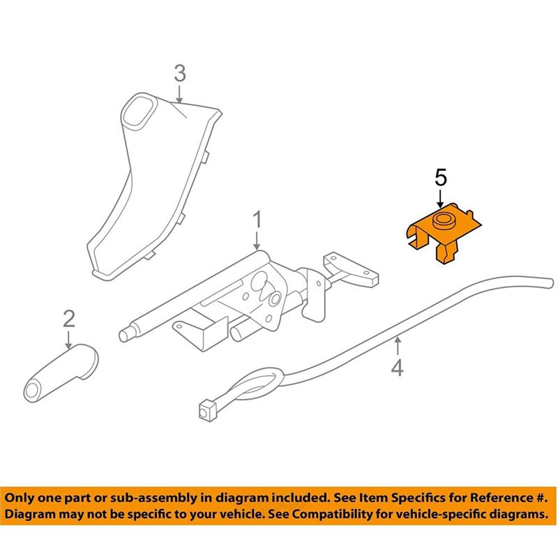 1 Piece Brake Cable Clip Park Brake Cable Clip 34406854898 For BMW F20 F21 F22 F87 F23 F30 F80 F34 F31 F33 F36
