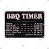BBQ Vintage Tin Sign Plaque Barbecue Metal Plate Sign Wall Art Decoration Kitchen Man Cave Terrace Beach House Club Wall Decor