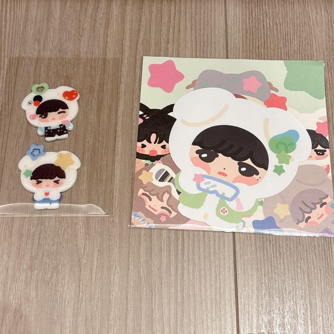 [USED] nctwish RYO sticker key ring