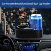 Universal Car Cup Holder Drinks Holders Double Hole Automotive Mount Holder