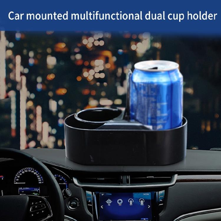 Universal Car Cup Holder Drinks Holders Double Hole Automotive Mount Holder