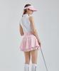 CHUCUCHU Pastel Double Flare Skirt (Pink) Cbfss-Sk001W