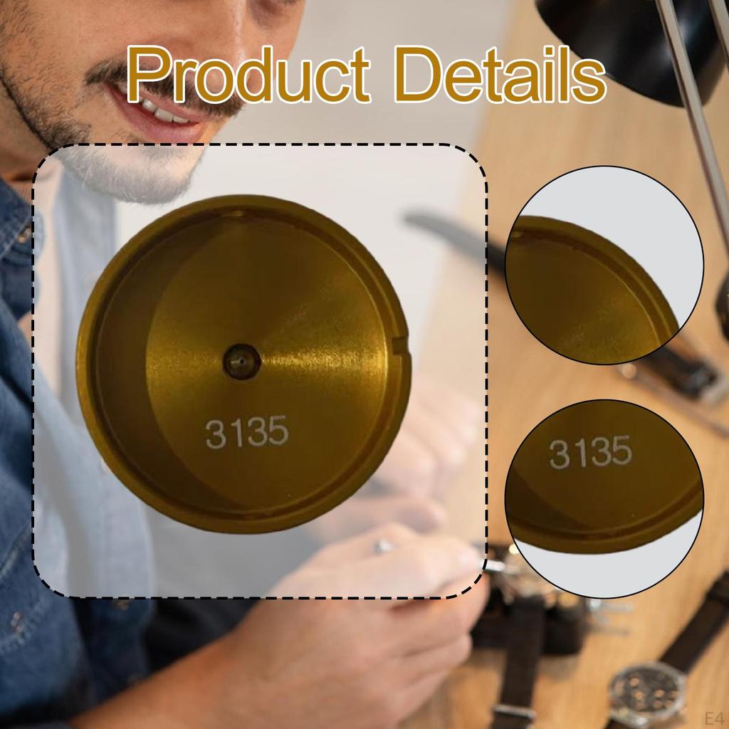 Clock Mechanism Stand with Mounting Base, 31 Cm in Diameter. Tool for Repair, Customization,