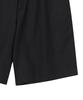 BEYOND CLOSET [Collection Line] Lux Blend Fabric Half Pants Black