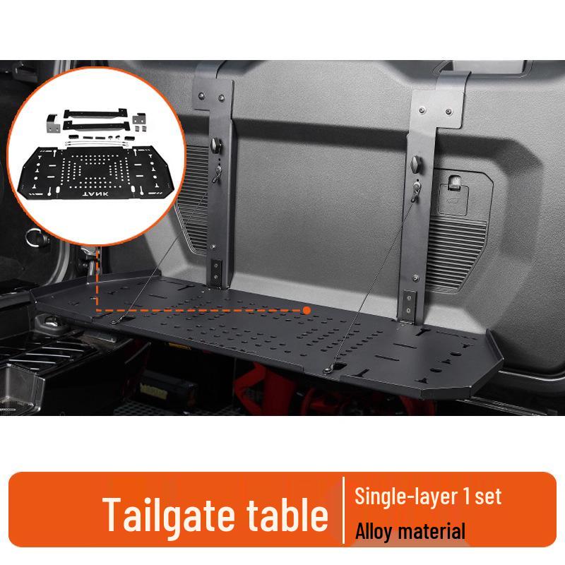 Tank 400hi4t Tailgate Window Extension Rack: Trunk Storage Frame, Fence, & Interior Accessories