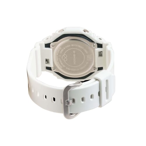 Casio GA2100WS-7A Men's Seasonal 2100 Series Analog-Digital White Band Blue Dial G-Shock Watch