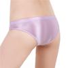 Silky, Shiny, Low-Rise Thong - Transparent, Sexy, Plus Size, European & American Fit