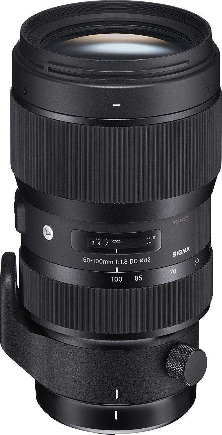 

Sigma DC HSM Zoom Lens for Canon Mount Standard Art SLR Cameras 50-100mm F1.8 EF-S APS-C чорний
