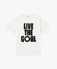 GOALSTUDIO Airmesh Live The Goal Tee-Off White