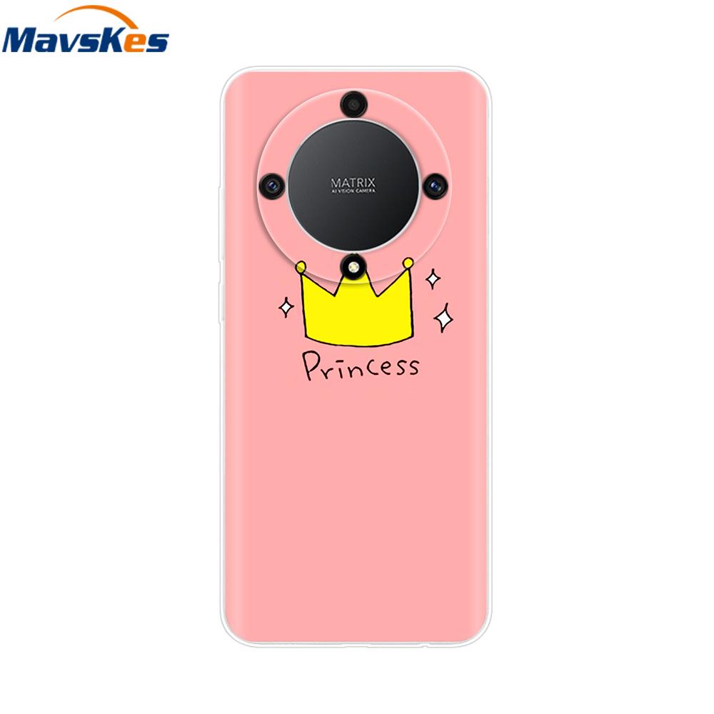 For Honor X9B Case Honor X9B Cover Luxury Clear TPU Cases Shockproof Silicone Protective Shell Phone Back Cover For Honor X9B