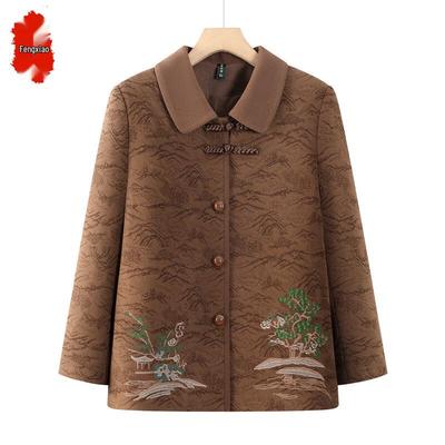 Fengxiao Elderly Women's Stylish Autumn Coat