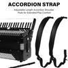 Sangle d'accordéon réglable Sangle de ceinture d'accordéon souple Remplacement pour accordéon
