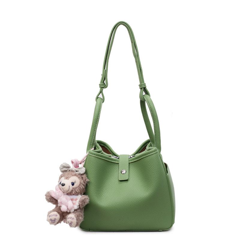 New Versatile Small Square Bag Women's Bag Shoulder Bag Solid Color Messenger Bag