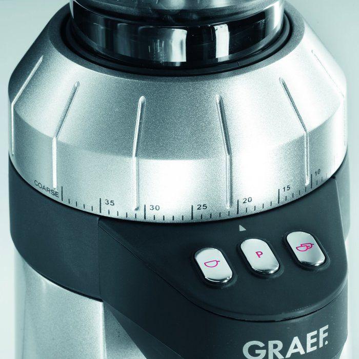 Moulin à café électrique - Graef - CM900 - Argent - 128 watts - 2 ans de garantie