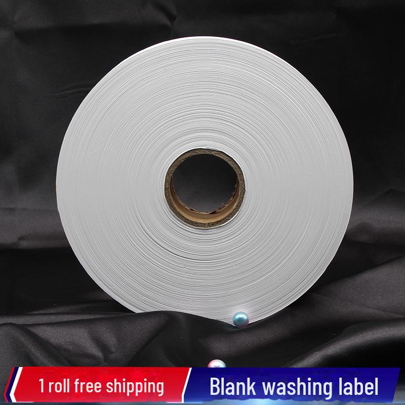 Washable Blank Clothing Label With Spot Printing