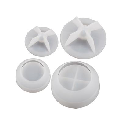 Silicone Jewelry Box Molds Epoxy Resin Moulds Round Shaped Storage Container Molds Suitable for DIY Crafts and Storage