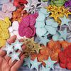 14/17 Pcs Sparkle Iron On Patches Heart Shape Applique Patch Five-pointed Star Patch  DIY Craft