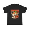 Paradise Graphic T Shirt Mens Womens Tees Top Skull And Flowers Unisex Heavy Cotton Tee