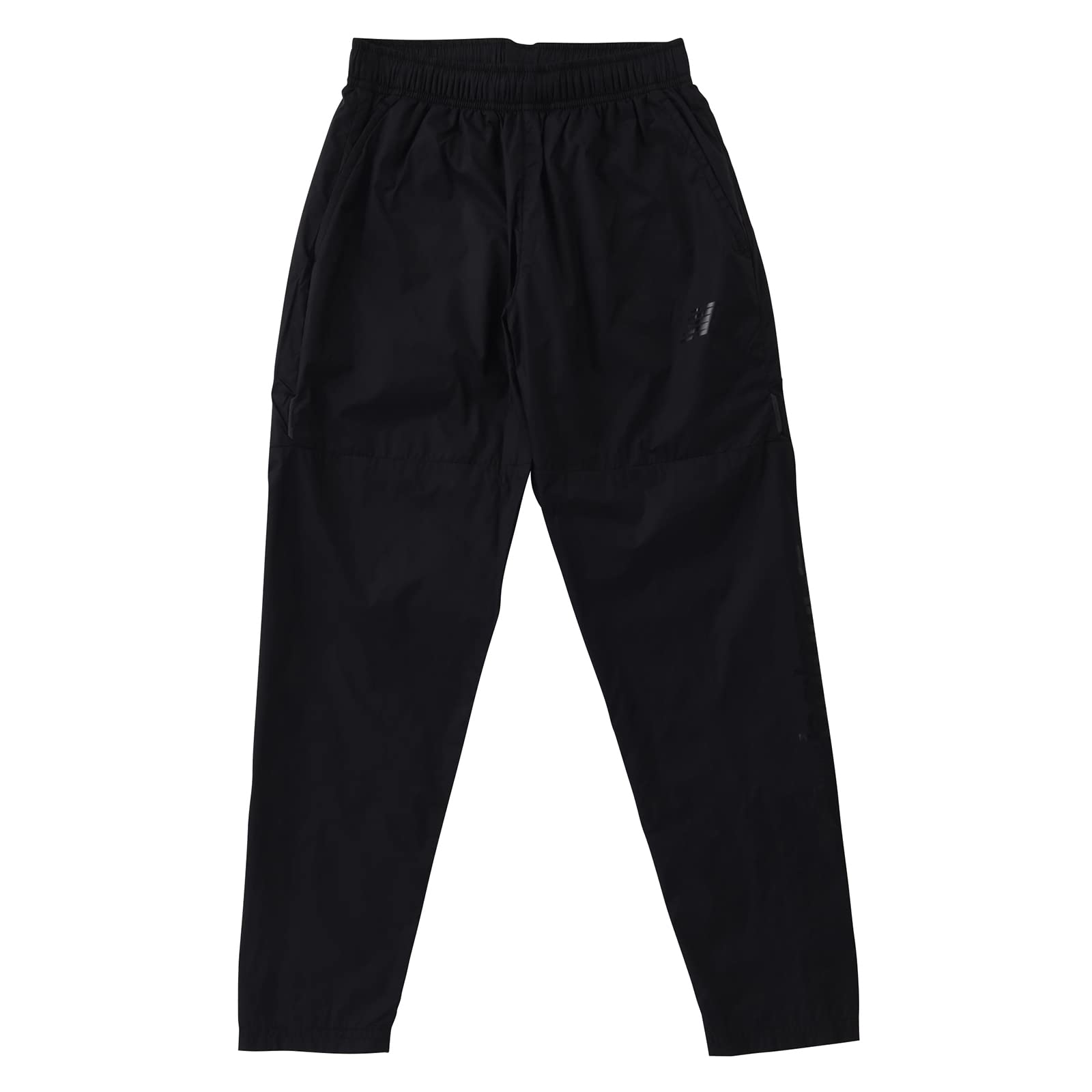 

Повседневные брюки New Balance для юниоров, тренировочные брюки ABP25222, футбольные детские, BK 140 (черный)