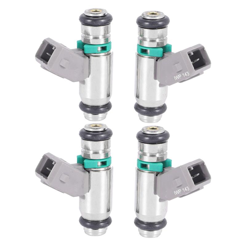 4 Pezzi Nuovi Iniettori Carburante di Alta Qualità per Renault Thalia Megane Scenic Laguna Clio MK 1.4 1.6 16V IWP143 IWP-143 come illustrato a colori