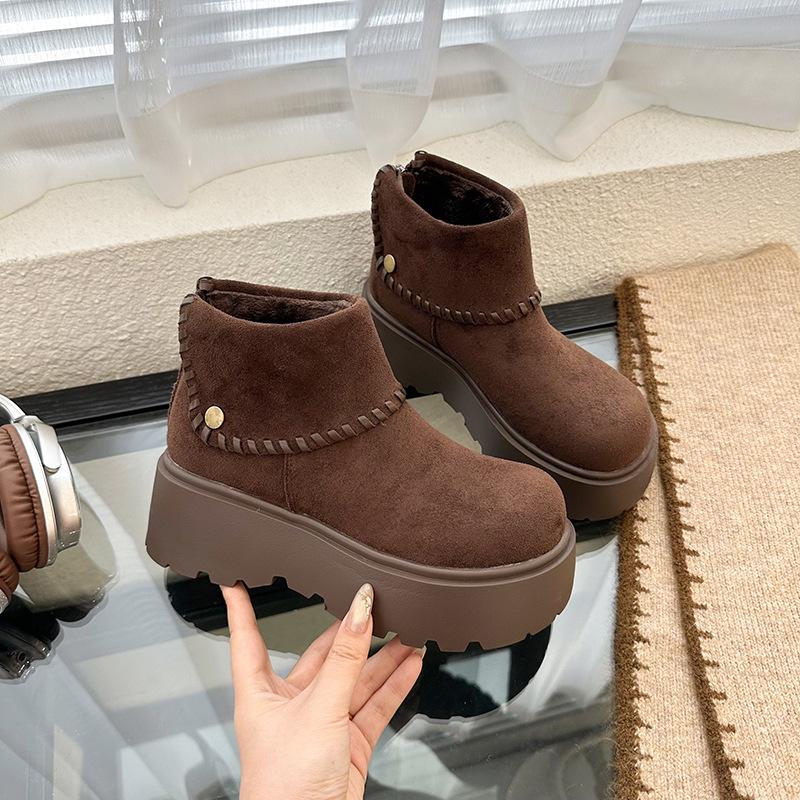 Thick-soled Martin Boots Women's 2025 New Autumn Retro British Style Versatile Two Wear Small Thin Boots Short Boots