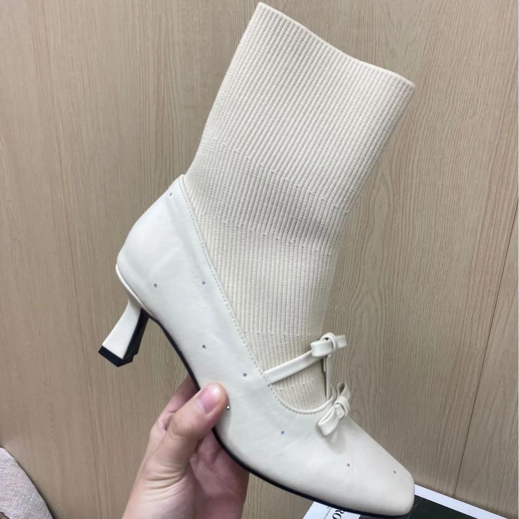 Fashion Luxury Design Rhinestones Ankle Boots 2025 New Women's Boots Sexy Pointed Thin High Heels Elegant Party Dress Women Shoes Botas