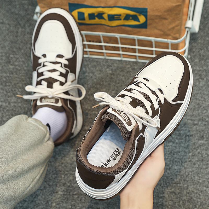 New summer breathable German training board shoes thick sole heightening leisure sports small white tide shoes