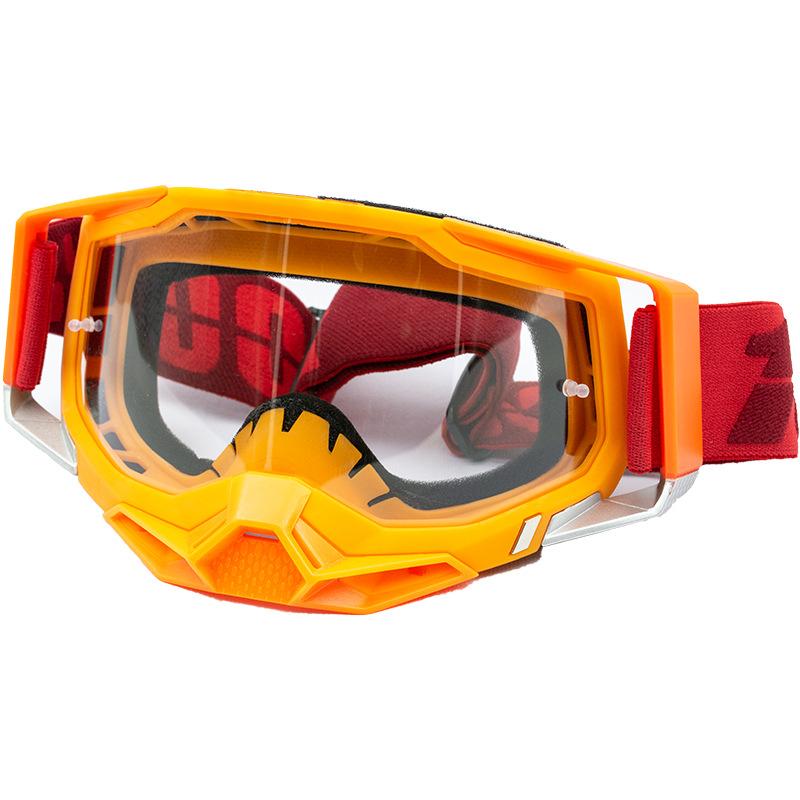 New Motorcycle Off-Road Goggles Outdoor Sports Color-Changing Riding Full Face Protective Ski Safety Glasses Motocross Goggles