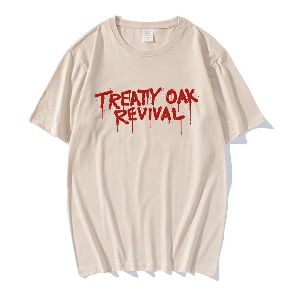 West Texas Degenerate TShirt Treaty Oak Revival Rock Band Tshirts Short Sleeve Cotton Male Tees Unisex Streetwear Hip Hop Shirt