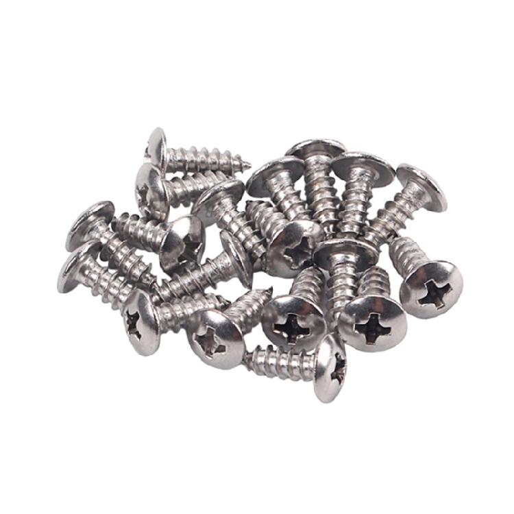 50Pcs 3mm Guitar Protective Plate Screws Scratch Plate Mounting Screws Electric Guitar Bass Pickguard Screws with Box