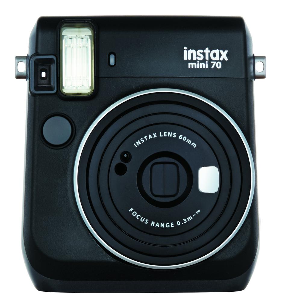 FUJIFILM Instax mini 70 Instant Black MINI 70 Camera, (INS BLACK)