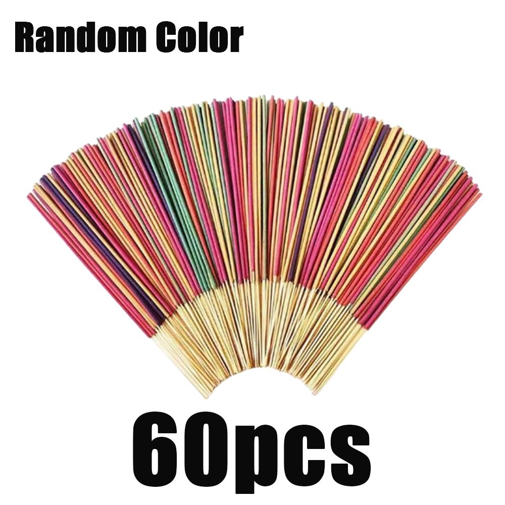 30-120pc Aromatherapy Incense Sticks Mixed Set Natural Fragrances Sticks Random Colors for Home Yoga Meditation Lavender Stick