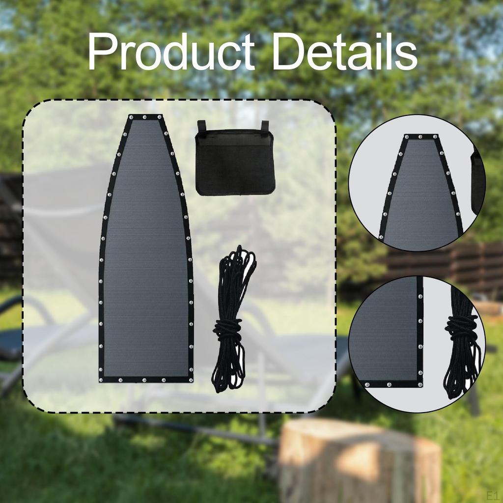 Hanging Lounge Chair Replacement for Curved Chaise Hammock,Breathable Easy To Install Casual Sun