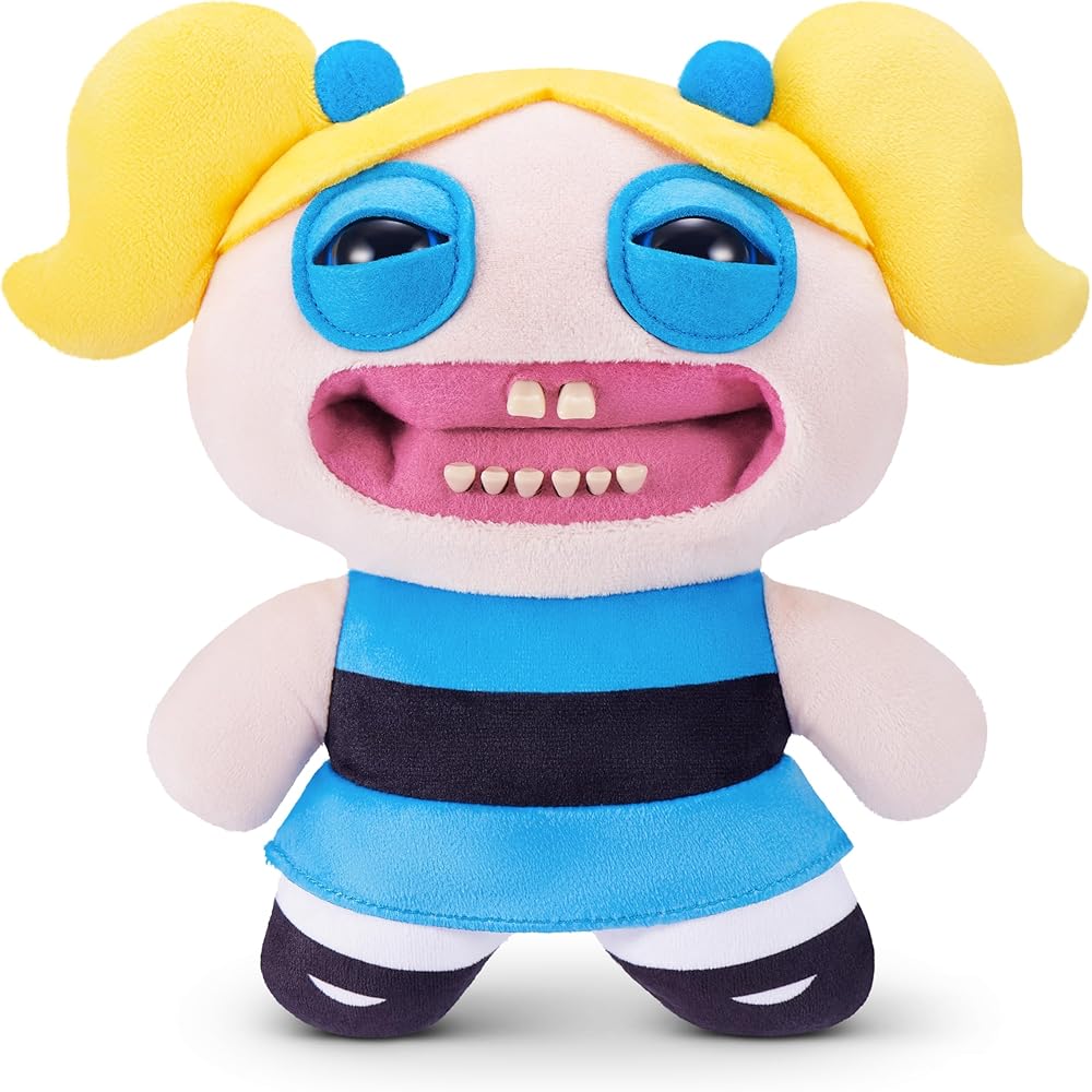 

Fuggler The Powerpuff Girls Bubbles Plush Toy 15746B Soft Stuffed Animal 30cm