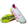 adidas Predator 24 Elite Laceless FG Celestial Victory Pack Unisex Sneakers White Cloud-White Lucid-Pink ID3876
