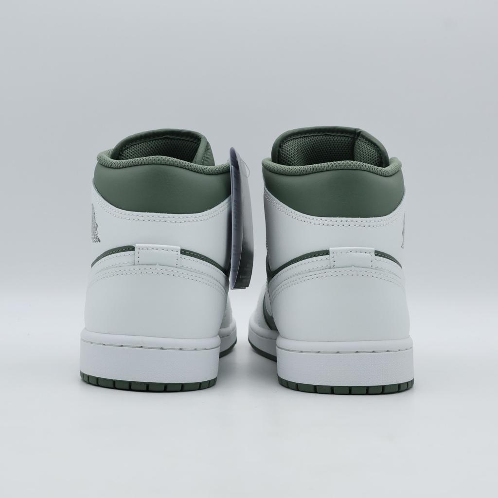 DQ8426-107 Air Jordan 1 Mid Summit White Vintage Lichen (Men's)