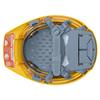 DIC Plastics IZANO2 Folding Yellow Helmet,