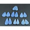 97Cts. Natural Blue Opal Matched Pair Pear Cabochon Loose Gemstone 7Pair Lot C-3864