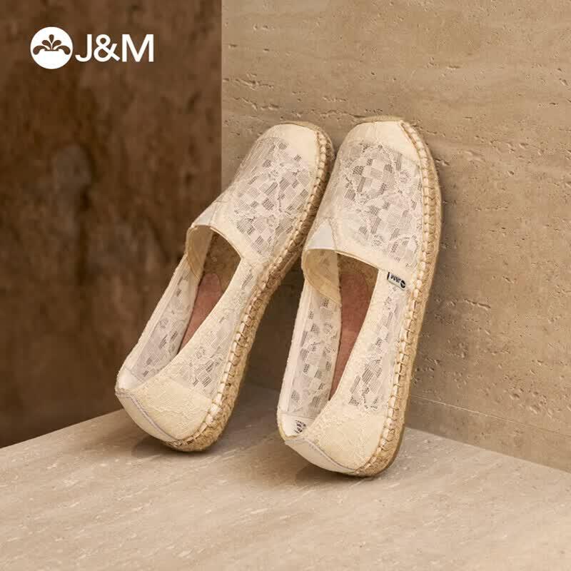 J&M Women s Summer Breathable Slip-On Loafers 35