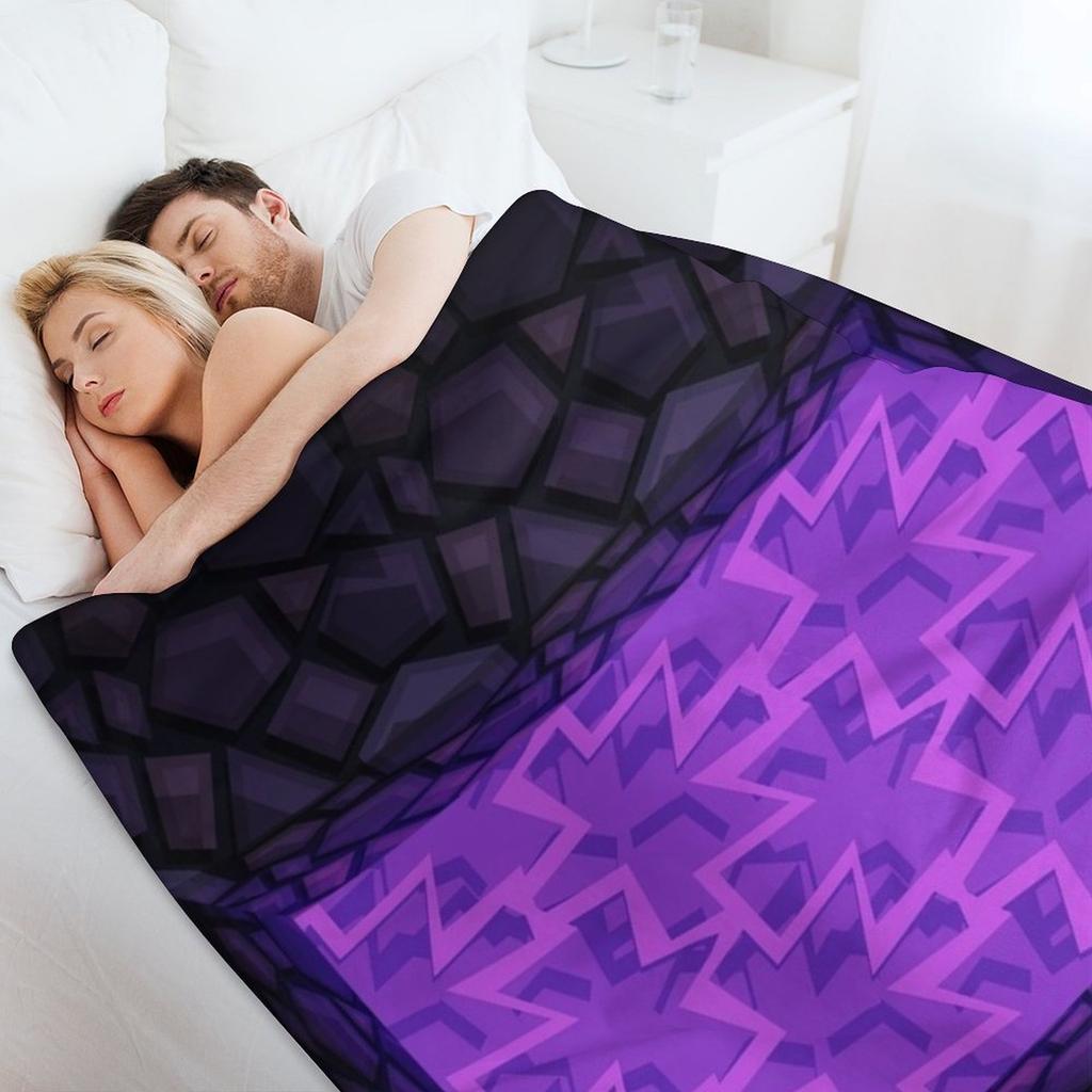Portal Nether Ossidiana - Coperta PuraBDcraft Divano Gigante Divano Termiche per Viaggio Campeggio Coperte