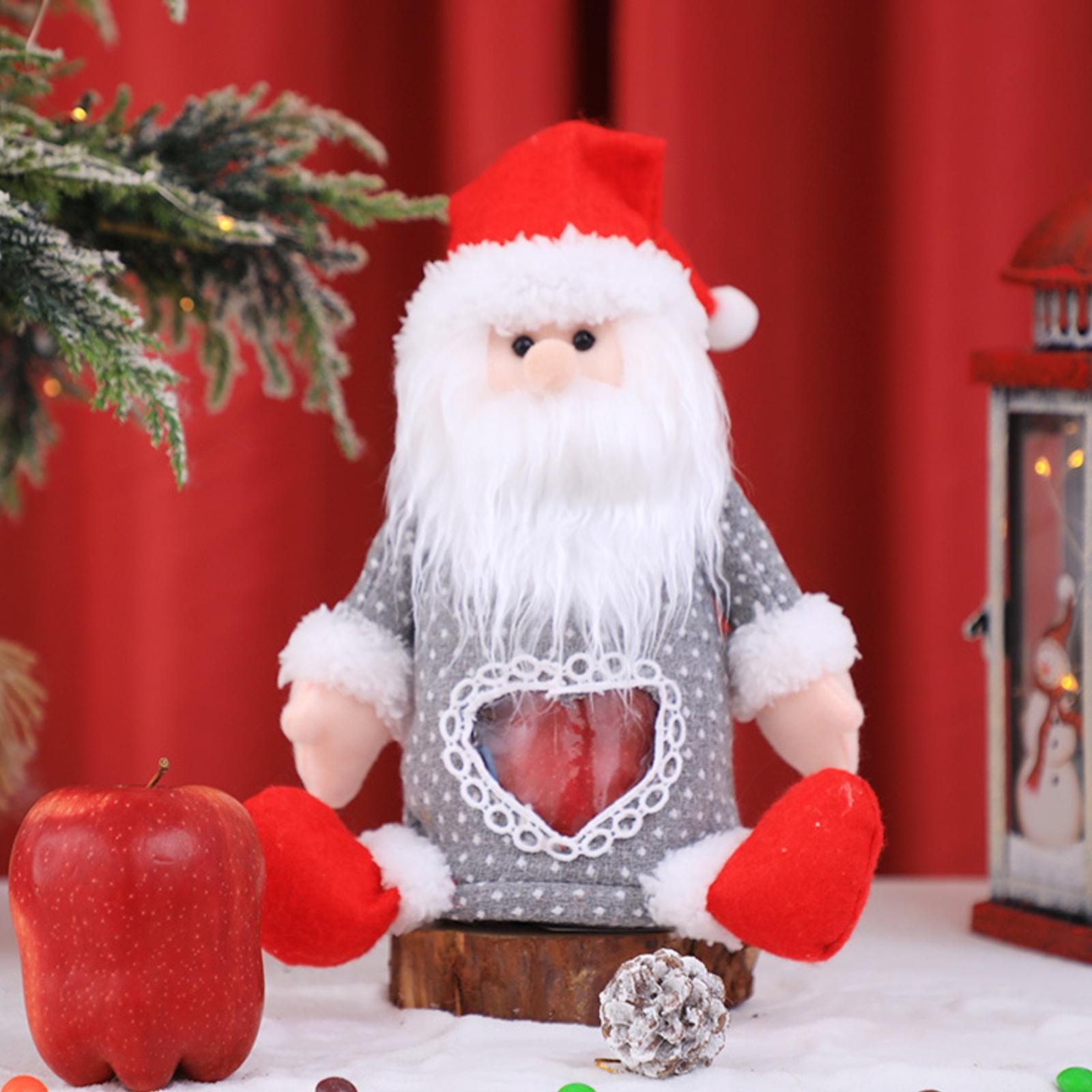 

Конфетница на канун Рождества, Креативная детская подарочная коробка, Банка для хранения, Настольное украшение для создания рождественской атмосферы One Size