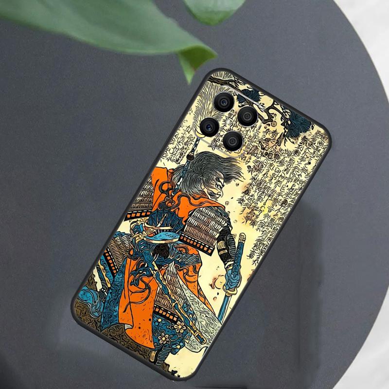 Samurai Mask Demon Case For Honor Magic 8 7 6 5 Pro Cover For Honor X9c X9b X9a X8a X8b 50 70 90 200 400 Lite