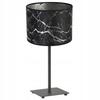 GIA TISCHLAMPE, SILBERNES MUSTER-LAMPENSCHIRM